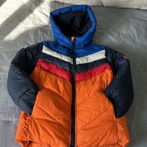 GAP Boys Colorful Puffer Jacket Size M